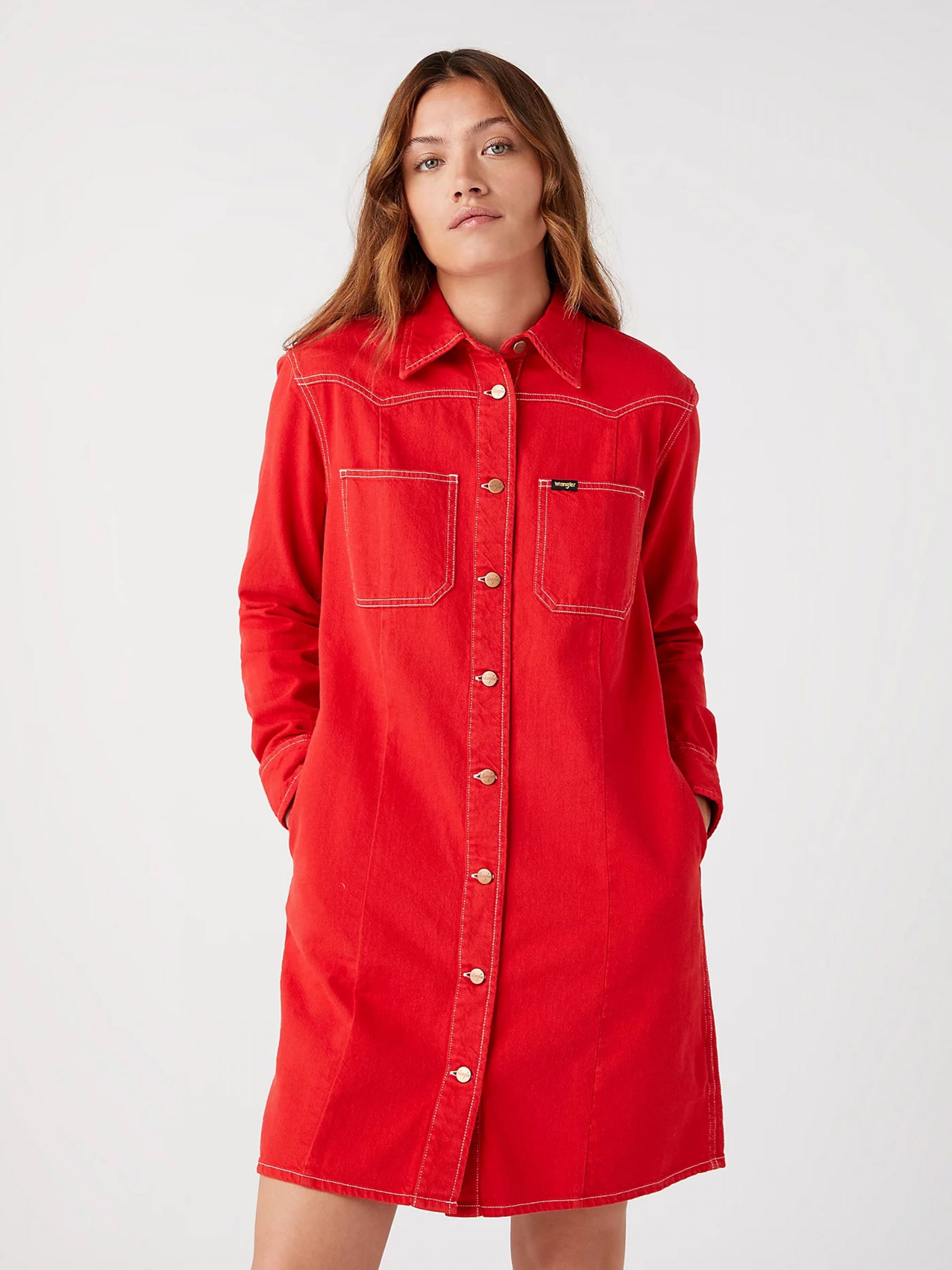 Wrangler Men's Formula Red Western Dress | Wrangler In Lebanon