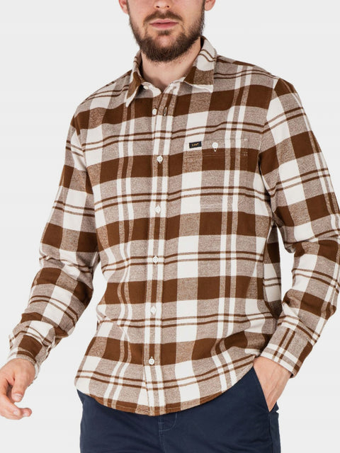 Lee Men's Light Umber Leesure Shirt | Lee In Lebanon