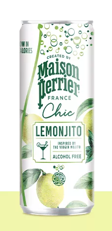 Maison Perrier Chic Sparkling Beverage Lemonjito Can 25CL  | Maison Perrier In Lebanon