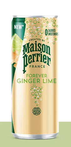 Maison Perrier Forever Sparkling Beverage Ginger Lime Can 250ml  | Maison Perrier In Lebanon
