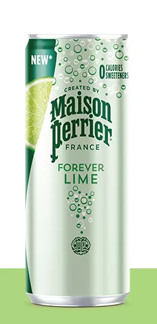 Maison Perrier Forever Sparkling Beverage Lime Can 250ml| Maison Perrier In Lebanon