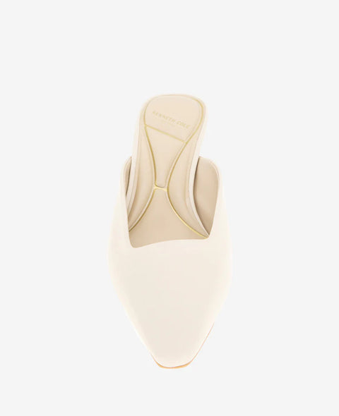 Kenneth Cole Women's Light Beige Margo Leather Kitten Heel | Kenneth Cole In Lebanon