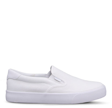 Lugz Men's White Clipper Casual Slip On Sneaker |Lugz In Lebanon