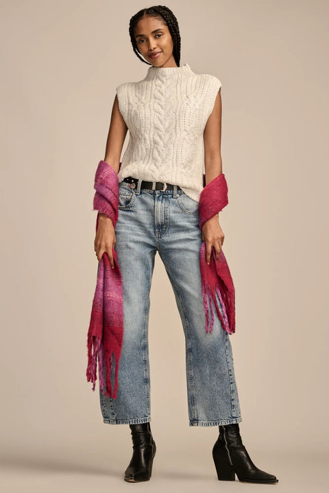 Lucky Brand Women's White Metallic Sleeveless Sweater|Lucky Brand In Lebanon