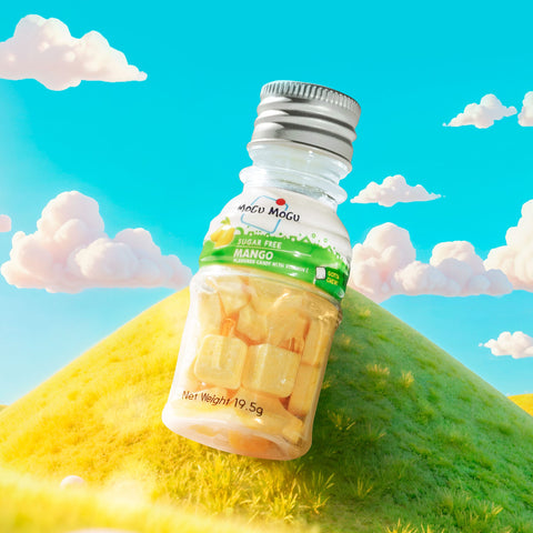 Mogu Mogu Candy Sugar Free Mango 19.5g | Mogu Mogu In lebanon