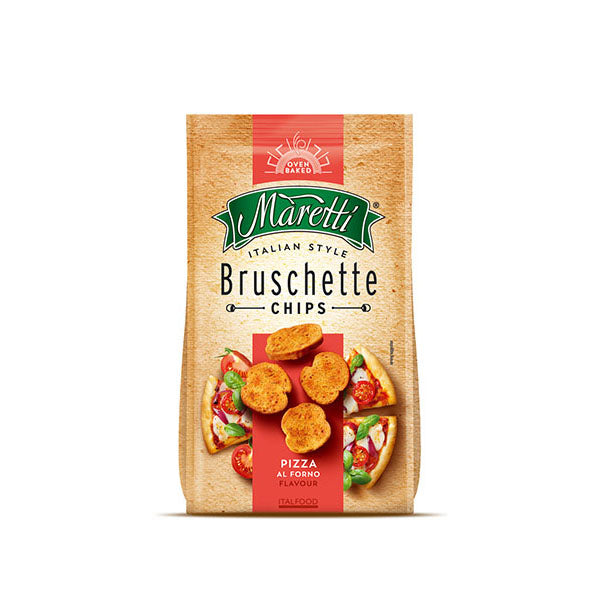 Maretti Bruschette Pizza Flavor Bread Bites 70g | Maretti In Lebanon