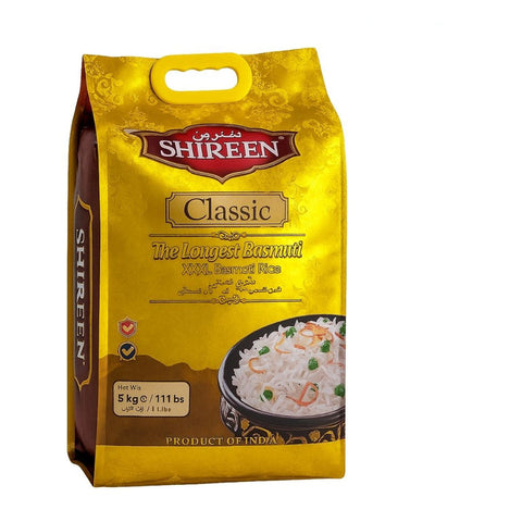 Shireen Classic Extra Long Basmati Rice 5Kg | Shireen In Lebanon