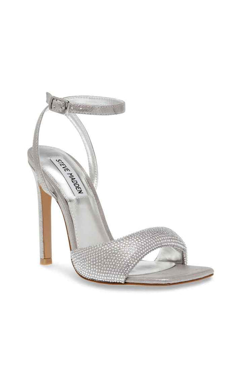 Steve Madden Women's Silver Universal-R Sandals | Steve Madden In Lebanon