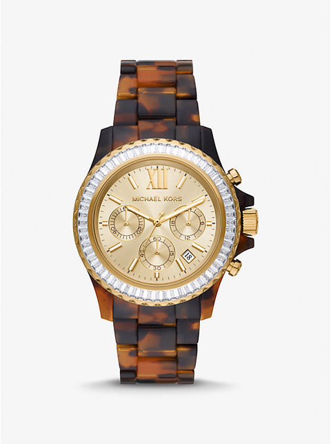 Michael Kors Women's Everest Pave Gold Tone Oversized Watch |Michael Kors in Lebanon