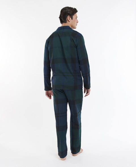 Barbour Men's Dark Green Pajamas ABF633 ft16