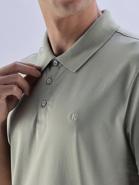 Calvin Klein Men's Tea Regular Fit Solid T-Shirt | Calvin Klein in Lebanon