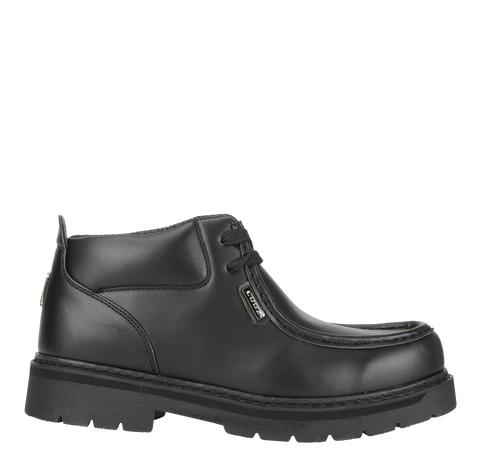 Lugz Men's Black Leather Strutt Lx Moc Toe Boots | Lugz In Lebanon