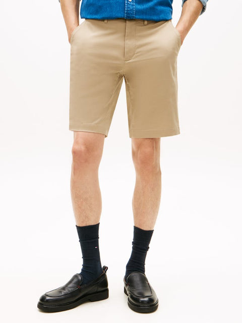 Tommy Hilfiger Men's Khaki Mercer Stretch Shorts | Tommy Hilfiger In Lebanon