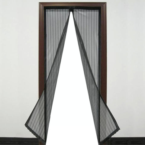 Insekten Vorhang 2 Black Magnetic Door Curtains | Insekten Vorhang In Lebanon