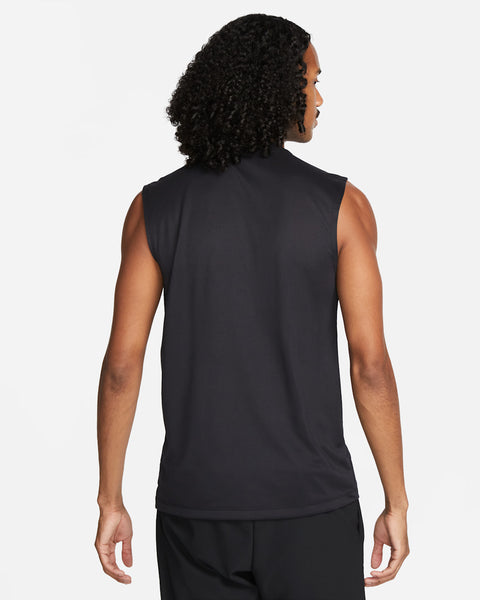 Nike Men's Black Dri-FIT Legend Sleeveless Fitness T-shirt |Nike In Lebanon