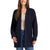 Max & Mia Women's Navy Cotton Cardigan