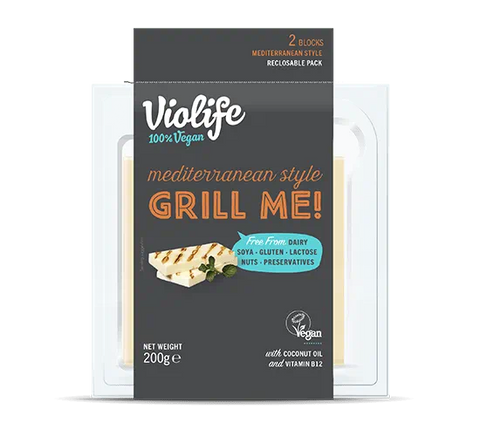 Violife100% Plant Based Grill Me Mediterranean Syle Block 2 pcs 200g | Violife In Lebanon