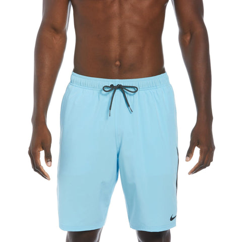 Nike Men's Light Blue Core Contend Swim Trunks Shorts  | Nike  in Lebanon