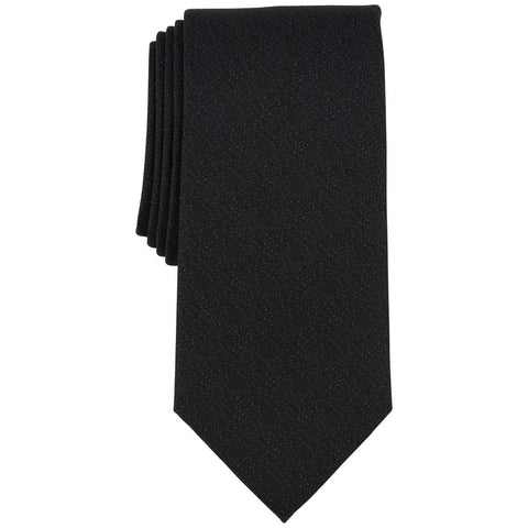 Michael Kors Men's Black Bronson Regular Fit Solid Tie | Michael Kors In Lebanon