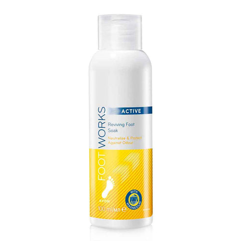 Avon Foot Works Active Reviving Foot Soak 100ml | Avon In Lebanon