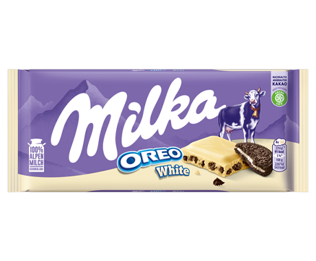 Milka Oreo White Chocolate Bar 100g | Milka In Lebanon