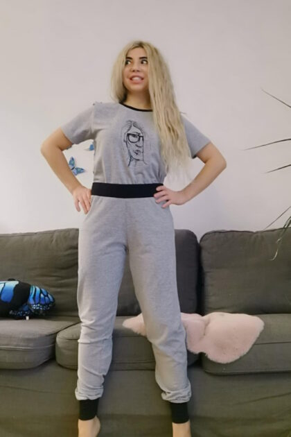 Cybele Women's Grey Pajama Set |Cybele in Lebanon