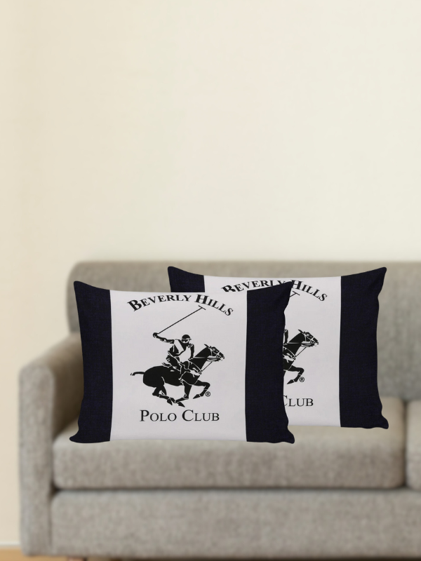 Beverly Hills Polo Club Gray Pillowcase Set 2 Pieces 176BHP0120
