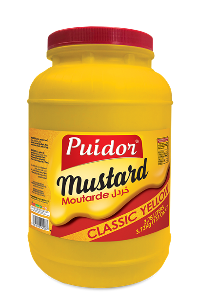 Puidor Mustard Classic Yellow 3.78L | Puidor In Lebanon
