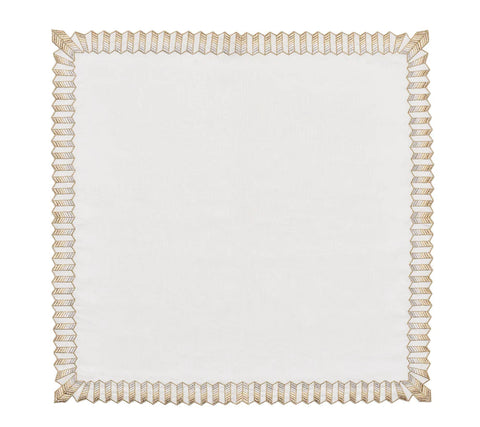 Baccarat x Kim Seybert White Etoile Set Of 4 Dinner Napkin |Baccarat x Kim Seybert In Lebanon