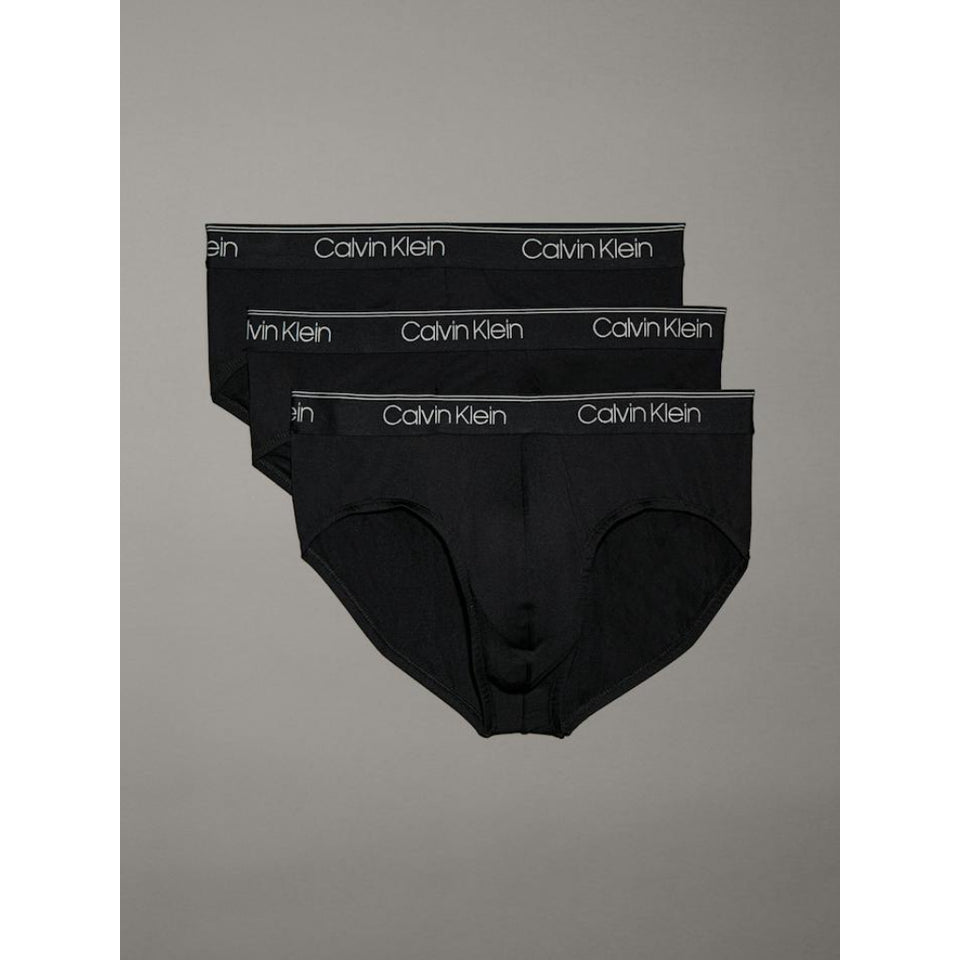 Calvin Klein Men's Black 3 Pack Micro Stretch Brief