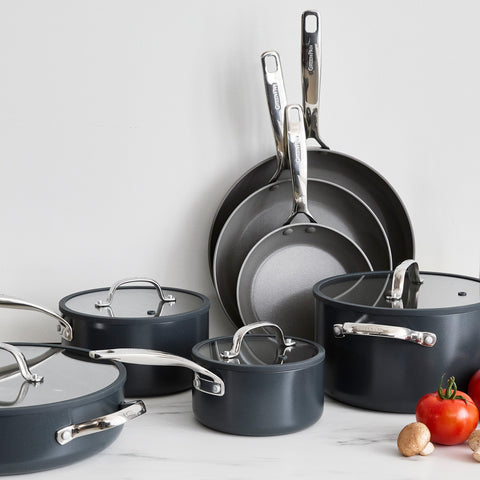 GreenPan Eras Hard Anodized Non-Stick 11-piece Cookware Set | GreenPan In Lebanon