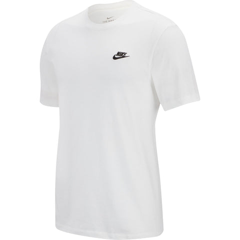 Nike Men's White Sportswear Club T-Shirt | Nike In Lebanon