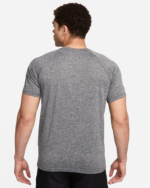 Nike Men's Heathered Gray Short-Sleeve Hydroguard Swim T-Shirt | Nike In Lebanon