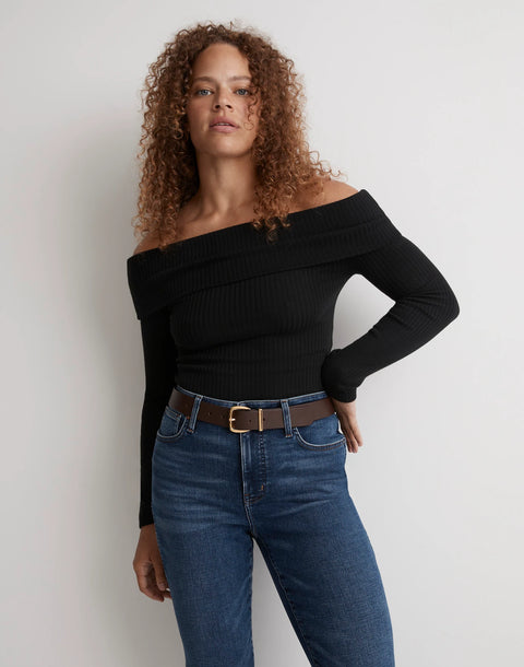 Madewell Women's Brown Leather Belt |Madewell In Lebanon