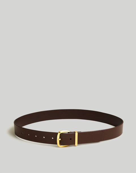 Madewell Women's Brown Leather Belt |Madewell In Lebanon