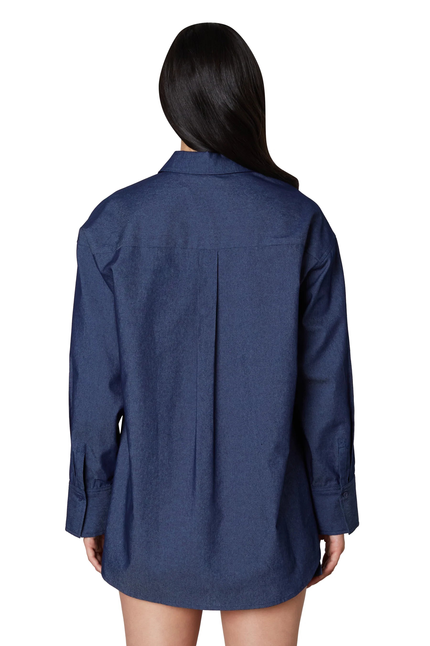 NIA Women's Navy Blue Shirt AMZ99