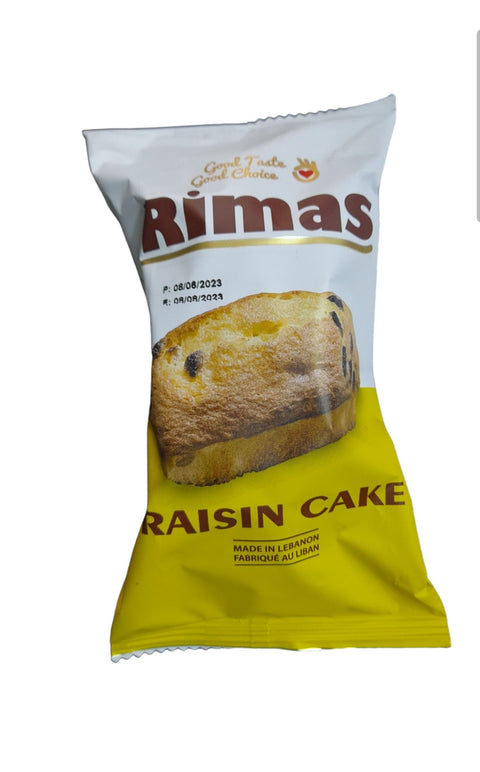 Rimas Raisin Cake 60g | Rimas In Lebanon