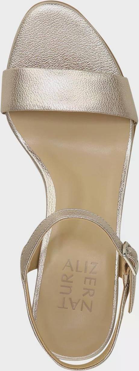 Naturalizer Women's Gold Bristol Heeled Sandal | Naturalizer In Lebanon
