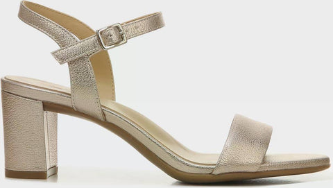 Naturalizer Women's Gold Bristol Heeled Sandal | Naturalizer In Lebanon