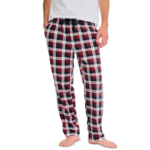 Nautica Men's Multicolor Plaid Cozy Fleece Pajama Bottoms | Nautica In Lebanon
