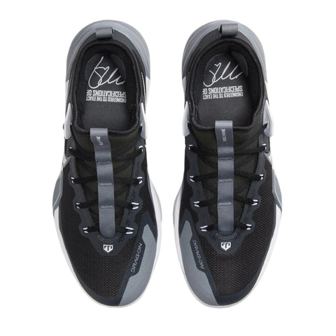 Nike Men's Grey/Black Force Zoom Trout 9 Elite Baseball Cleats Sneakers | Nike in Lebanon