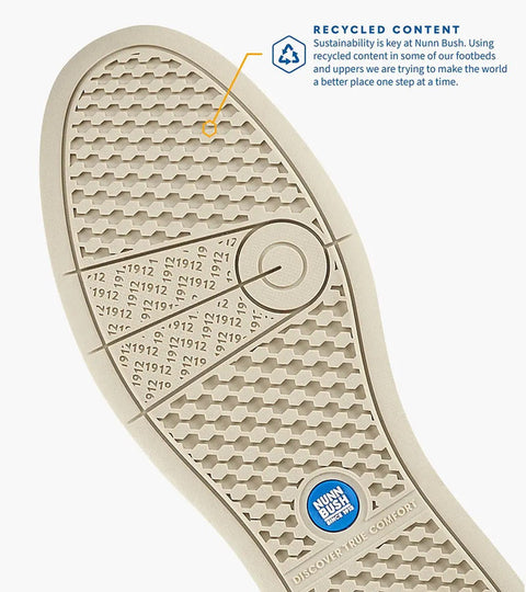 Nunn Bush Men's Brown Aspire Lace To Toe Oxford Sneaker |Nunn Bush In Lebanon