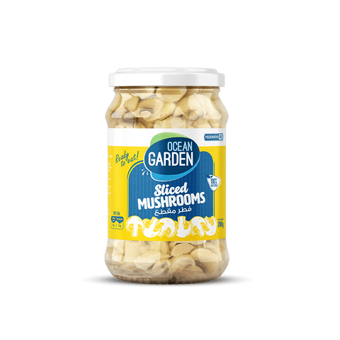 Ocean Garden Sliced Mushrooms 280G |Ocean Garden In Lebanon