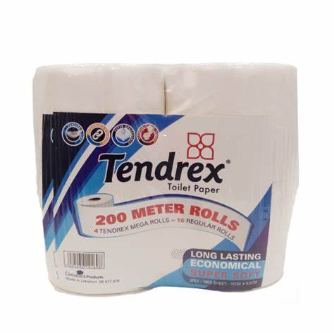 Tendrex Toilet Paper x4 Rolls | Sanita In Lebanon