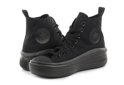 Converse Kids Full Black Chuck Taylor All Star HI Sneakers | Converse In Lebanon