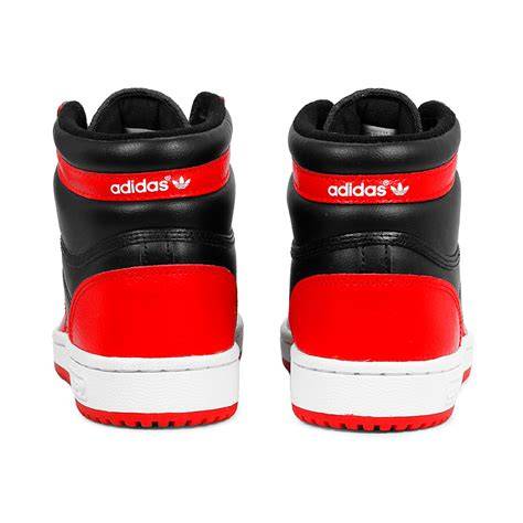 Adidas Men's Black-Red Originals Top Ten RB Sneakers |Adidas In Lebanon