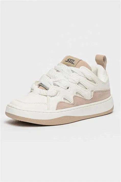 Steve Madden White/Multi Roaring Sneakers | Steve Madden In Lebanon