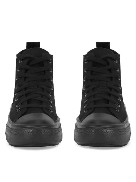 Converse Kids Full Black Chuck Taylor All Star HI Sneakers | Converse In Lebanon