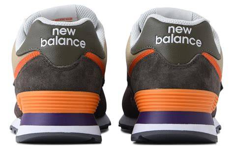 New Balance Men's Brown Orange 574 Sneakers | New Balance In Lebanon