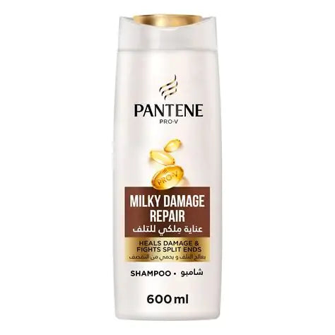 Pantene Milky Damage Repair Shampoo 600ml | Pantene in Lebanon